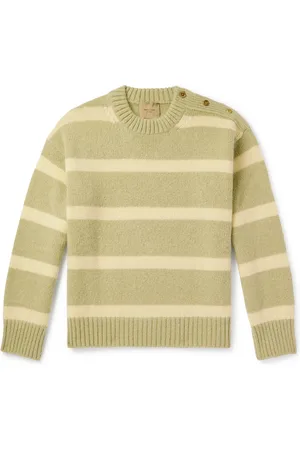 Federico Curradi Striped Wool-Blend Sweater - Men - - L
