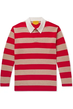 Guest In Residence Rugby Striped Cashmere Polo Shirt - Men - - XL