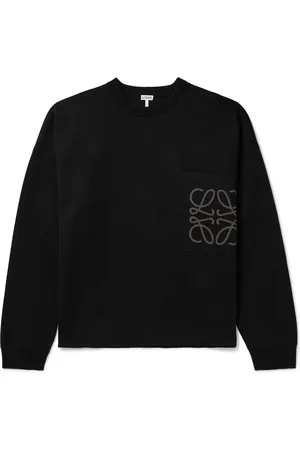 Loewe Logo-Jacquard Cotton-Blend Sweater - Men - - XL