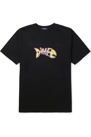 DIME Bones Logo-Print Cotton-Jersey T-Shirt - Men - - S