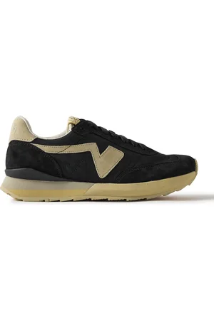 VISVIM FKT Runner Suede-Trimmed Canvas Sneakers - Men - - US 11