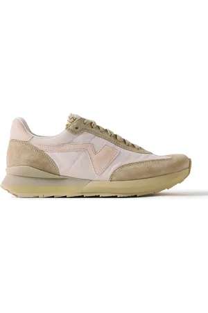 VISVIM FKT Runner Suede-Trimmed Canvas Sneakers - Men - - US 8