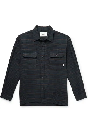 Wtaps Checked Cotton-Flannel Shirt - Men - - 2