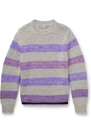 Loewe Striped Wool-Blend Sweater - Men - - M