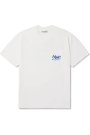 CHERRY LOS ANGELES Oversized Logo-Print Cotton-Jersey T-Shirt - Men - - XS