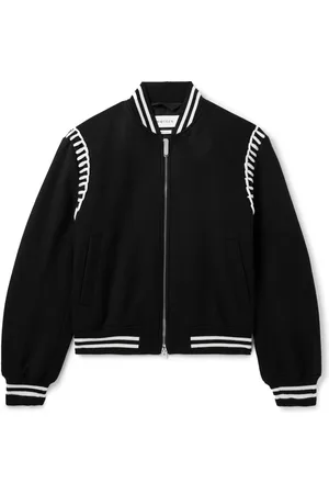 Alexander McQueen Embroidered Wool Bomber Jacket - Men - - IT 48