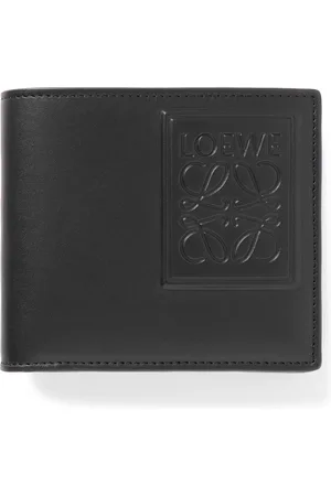 Loewe Logo-Embossed Leather Billfold Wallet - Men
