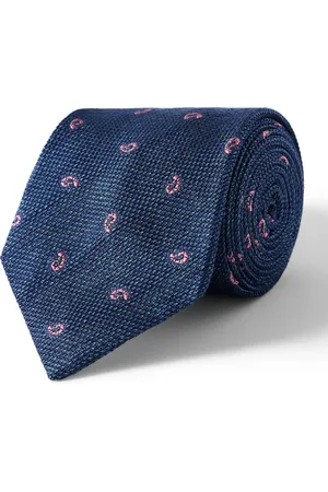 RICHARD JAMES 8cm Paisley-Jacquard Silk Tie - Men