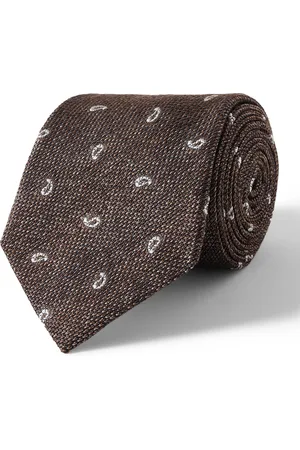 RICHARD JAMES 8cm Paisley-Jacquard Silk Tie - Men