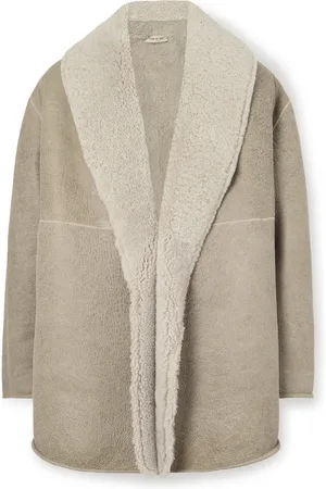 FEAR OF GOD Logo-Appliquéd Shawl-Collar Shearling Jacket - Men - - S