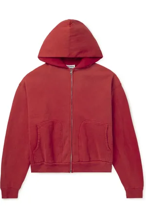 CHERRY LOS ANGELES Logo-Print Cotton-Jersey Zip-Up Hoodie - Men - - L