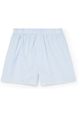 Sunspel Striped Cotton Boxer Shorts - Men - - XXL