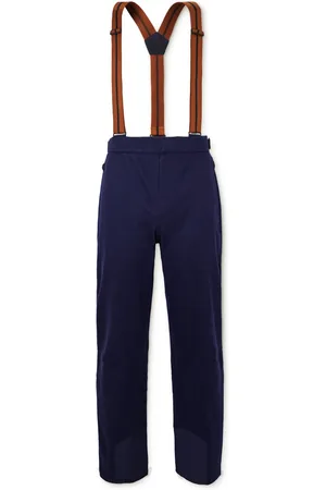 Ermenegildo Zegna Straight-Leg Shell-Trimmed Cashmere Ski Salopettes - Men - - IT 54