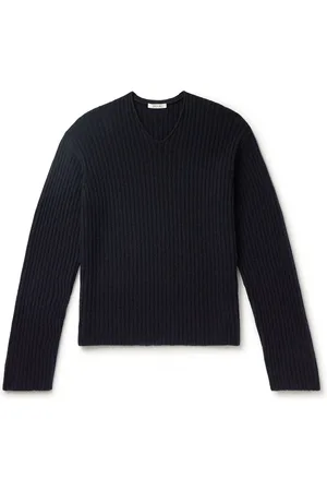 The Row Gustave Ribbed Cashmere Sweater - Men - - XXL