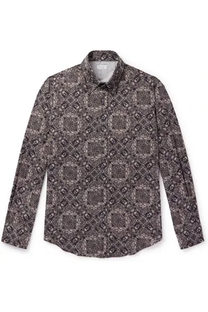 Brunello Cucinelli Paisley-Print Cotton Shirt - Men - - S