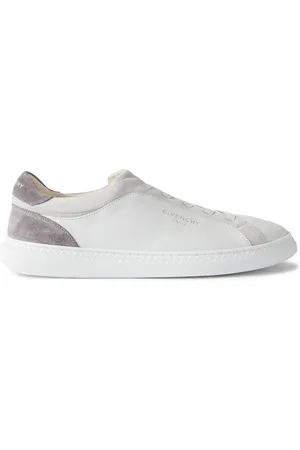 Givenchy G Set Logo-Stamped Suede-Trimmed Leather Sneakers - Men - - EU 41