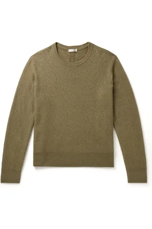 The Row Michael Brushed Cashmere and Silk-Blend Sweater - Men - - XXL