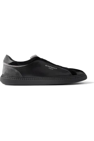 Givenchy G Set Logo-Stamped Suede-Trimmed Leather Sneakers - Men - - EU 42