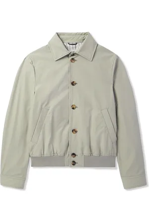 Brunello Cucinelli Cotton-Blend Twill Bomber Jacket - Men - - IT 48