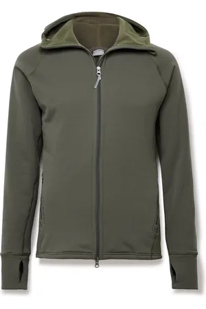 Houdini Power Houdi Slim-Fit Polartec® Power Stretch® Pro™ Fleece Ski Hooded Base Layer - Men - - S