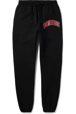 READYMADE Tapered Logo-Print Cotton-Blend Jersey Sweatpants - Men - - XXL