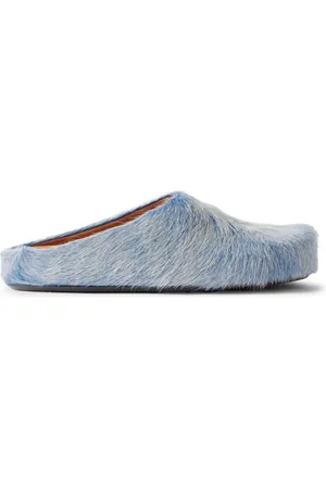 Marni Fussbett Calf Hair Slippers - Men - - EU 41
