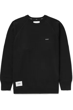 Wtaps Logo-Embroidered Appliquéd Cotton-Blend Jersey Sweatshirt - Men - - 2
