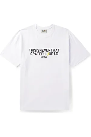 This Is Never That Grateful Dead Seoul Tour Logo-Print Cotton-Jersey T-Shirt - Men - - M