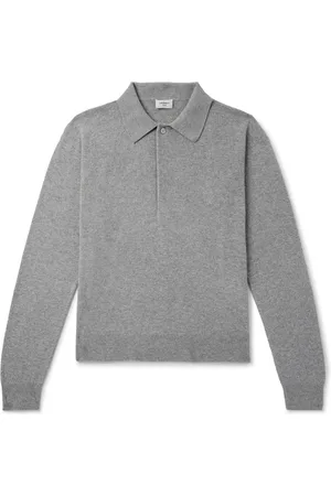 Saint Laurent Wool Polo Sweater - Men - - M