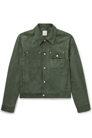 Paul Smith Suede Trucker Jacket - Men - - L