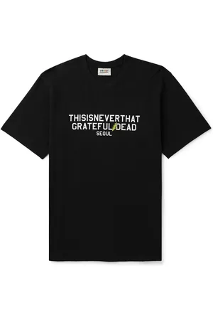 This Is Never That Grateful Dead Seoul Tour Logo-Print Cotton-Jersey T-Shirt - Men - - M