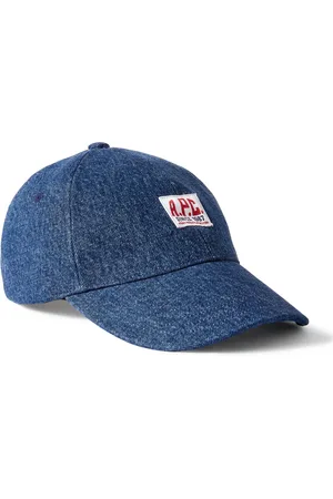 A.P.C. Charlie Logo-Appliquéd Denim Baseball Cap - Men - - 54