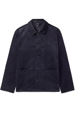 A.P.C. Kerlouan Cotton-Corduroy Overshirt - Men - - XS