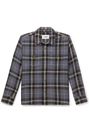 Corridor Big Twill Checked Cotton-Twill Shirt - Men - - M