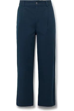 Corridor Straight-Leg Pleated Cotton-Twill Trousers - Men - - UK/US 34