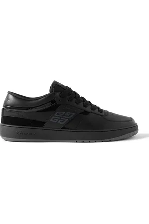 Givenchy Suede-Trimmed Leather Sneakers - Men - - EU 45