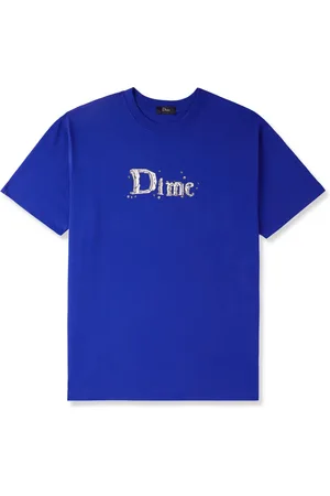 DIME Classic Stone Logo-Print Cotton-Jersey T-Shirt - Men - - S