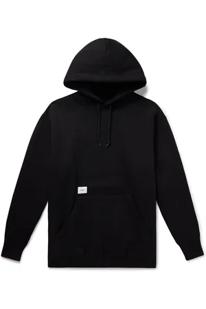 Wtaps Logo-Appliquéd Embroidered Cotton-Jersey Hoodie - Men - - 2
