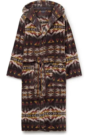Pendleton Cotton-Velour Jacquard Robe - Men - - L/XL