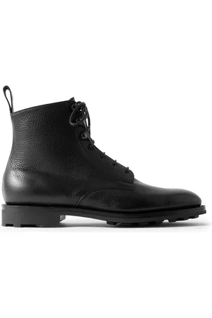 EDWARD GREEN Ardmore Full-Grain Leather Derby Boots - Men - - UK 10