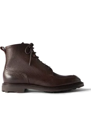 EDWARD GREEN Cranleigh Full-Grain Leather Boots - Men - - UK 10