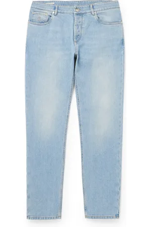 Brunello Cucinelli Slim-Fit Straight-Leg Logo-Embroidered Jeans - Men - - IT 56