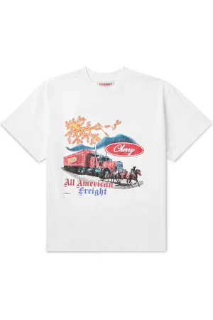 CHERRY LOS ANGELES Truck Logo-Print Cotton-Jersey T-Shirt - Men - - L