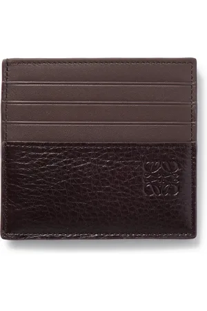 Loewe Logo-Debossed Leather Cardholder - Men