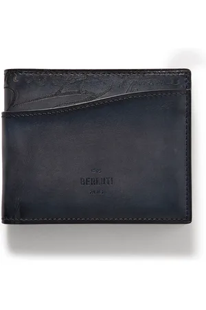 Berluti Makore Neo Scritto Venezia Leather Billfold Wallet - Men