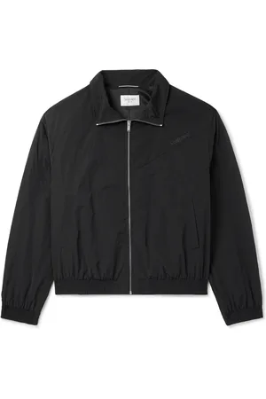 Saint Laurent Logo-Embroidered Shell Bomber Jacket - Men - - IT 48