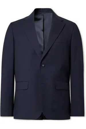 OFFICINE GENERALE Kent Fresco Wool Suit Jacket - Men - - IT 50