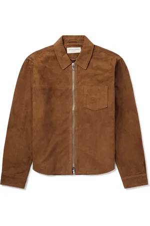 OFFICINE GENERALE Sid Suede Overshirt - Men - - M
