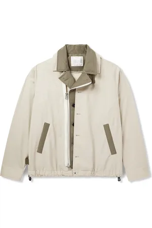 SACAI Padded Cotton-Twill Jacket - Men - - 2