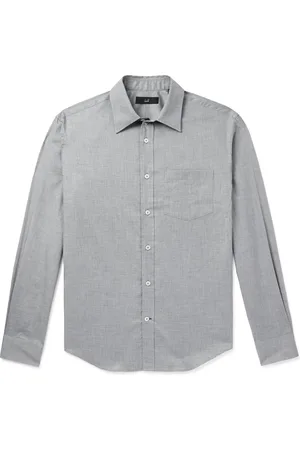 Dunhill Cotton Oxford Shirt - Men - - M